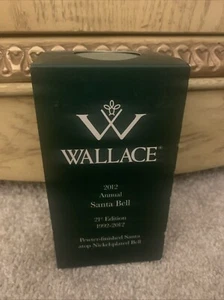 WALLACE SANTA BELL CHRISTMAS ORNAMENT - 2012 21. Auflage - Bild 1 von 5