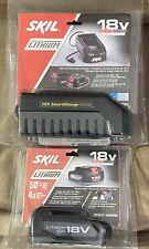 Skil 18v Lithium Ion Charger And Battery