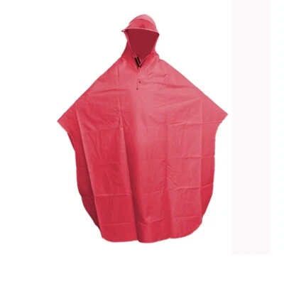 Outdoor Waterproof Raincoat EVA Cloth Long Rain Coat Poncho With Hat  - Image 1 of 2
