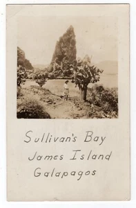POSTAL FOTO REAL ÚNICA EN SU CLASE ISLAS GALÁPAGOS USADA JUNIO 1935, PAGO PAGO - Imagen 1 de 4