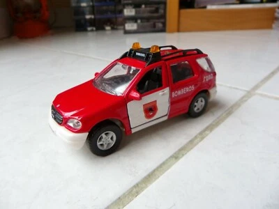 Mercedes Classe M ML320 Bomberos Hongwell 1/43 Miniatura RARA - Immagine 1 di 2