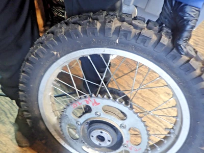 1979 Honda XR250  Rear Wheel/Rim/Sprocket - Image 1 of 4