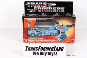 Combinadores Hasbro G1 Transformers 1986 vintage sellado Hot Spot MISB - Imagen 1 de 3