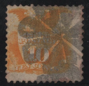 #116 United States used fancy cancel - Picture 1 of 2