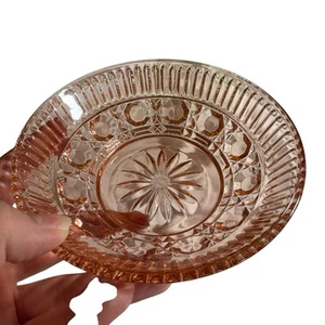 Vintage Indiana Glas ~ Windsor rosa Mayonnaise Schale - Bild 1 von 6