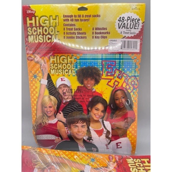 Disney High School Musical 48 Piece Party Pack-8 Treat Bags - Image 1 of 1