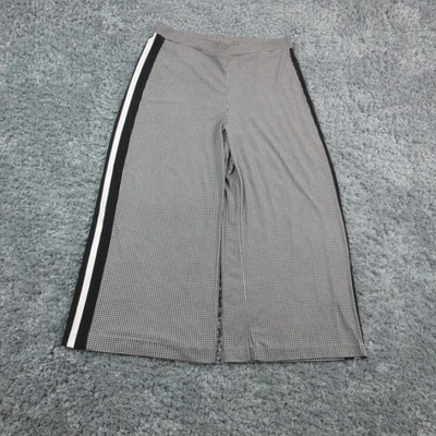 Pantalones Michael Kors para mujer grandes pierna ancha elásticos geométricos informales 32x24* Foto 1 de 4