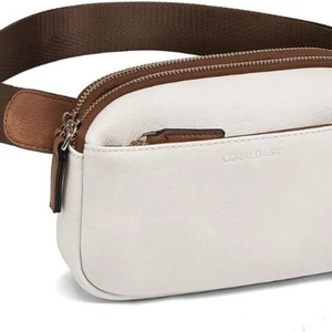 New Fanny Pack New White Travel Hippack Heavy Duty Travel Bag Secure Belt Bag - Picture 1 of 8