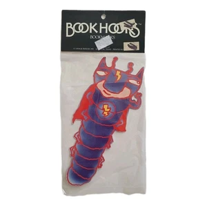 Vintage 80s Book Hooks Wonder Worm Tab Bookmark Savage Designs 1985, # 2004-0100 - Bild 1 von 17