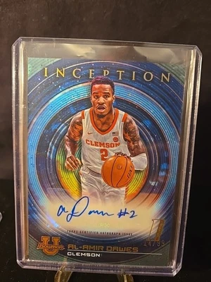 2022-23 Bowman Inception  - Auto - Al-Amir Dawes #BIA-AD Blue Foil /99 (AU, RC) - Image 1 of 3