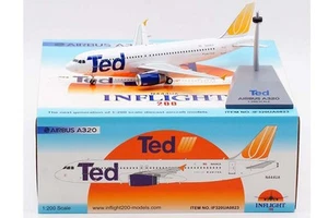 IF320UA0823 Inflight A320 1/200 Model N444UA TED - Picture 1 of 1