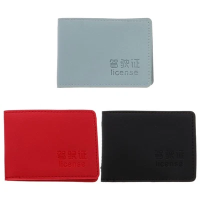  3 pezzi Portadocumenti per auto Protezione per carta di registrazione e - Immagine 1 di 4