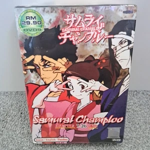Samurai Champloo Complete DVD Chapter 1-26 Japan English BRAND NEW SEALED Rare - Picture 1 of 7