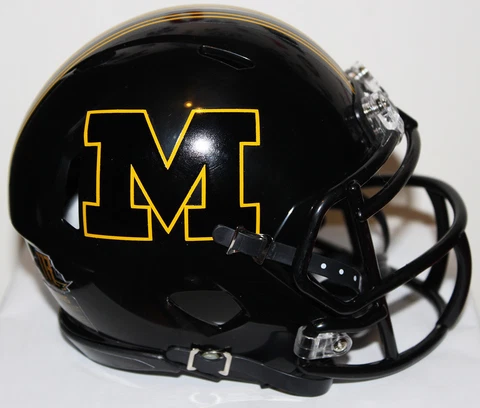 2018 Mizzou Missouri Tigers Custom Riddell Mini Helmet vs Arkansas Cover