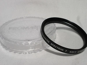 PROMASTER SPECTRUM 7 49mm SOFT SPOT filter with case only Japan #00649 - Picture 1 of 2