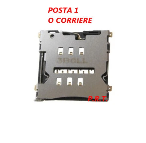  LETTORE SIM CARD READER PER HTC One X  - Immagine 1 di 1