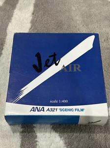 Jet Air ANA A321 747 Scenic Film Diecast 1:400 Model Airplane Saitos Aviation - Picture 1 of 12
