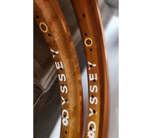 ODEYSEY SEVENKA Size 20" 406 For Bmx 48h Gold Alloy - Picture 1 of 6