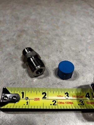 HAM-LET 748HESS1/2X1/2 FITTING 316SS, 1/2 NPT TO 1/2" FLARE 37 DEG, AA0074 - Image 1 of 2