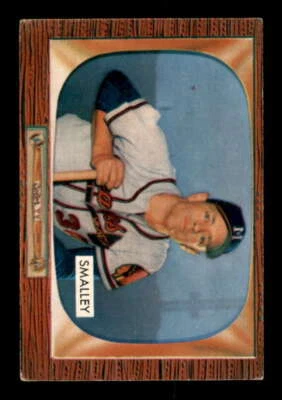 1955 Bowman #252 Roy Smalley VGEX Braves 555895 - Imagem 1 de 2