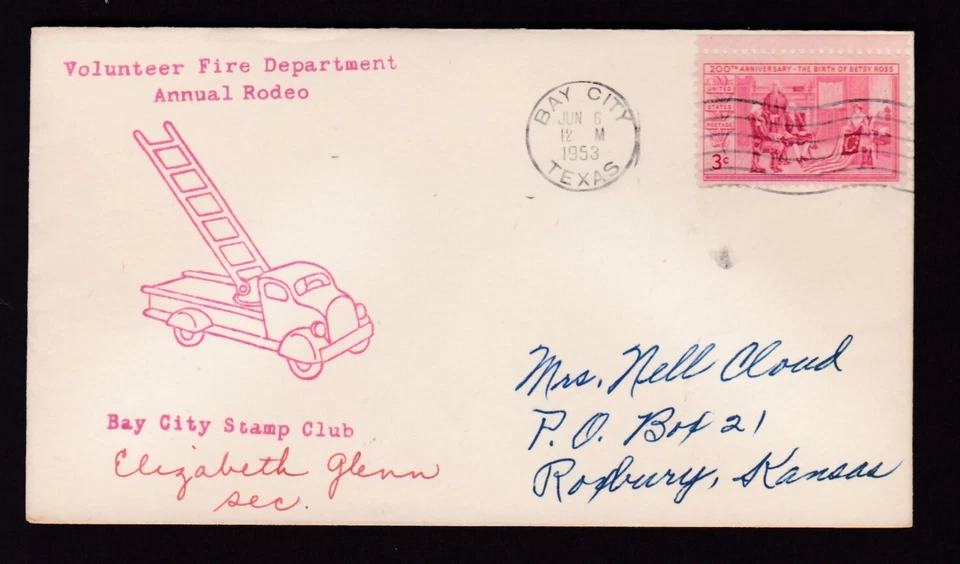 BAY CITY, TEXAS, 1953 VOLUNTEER FIRE DEPARTMENT ANNUAL RODEO - Image 1 of 1