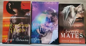 Red Moon Shifters Serie 1/2/3 Grace Brennan signiert PB Unexpected Mates Erotik - Bild 1 von 7