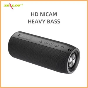 ZEALOT S51 Powerful Bluetooth Speaker Bass Wireless Portable Subwoofer Waterproo - Picture 1 of 27