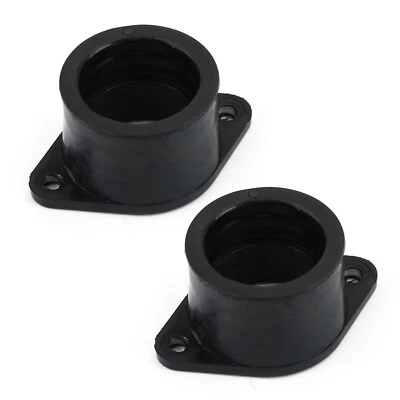 2 Pcs Manifold Carb Insulator Intake Boot fits Kawasaki KZ400 A1 A2 S S2 S3 D D3 Foto 1 de 4