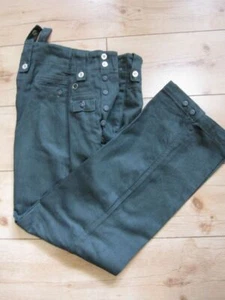 WH Feldhose M40 Drillich Uniformhose HBT Tunic Fieldtrouser Gr 50 WK2 WWII WW2 - Imagen 1 de 7