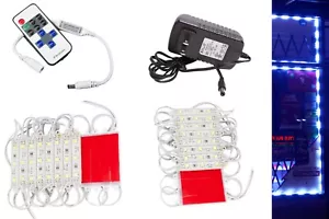 20ft BLUE STOREFRONT LED LIGHT + Wireless flash controller + UL power supply - Picture 1 of 10
