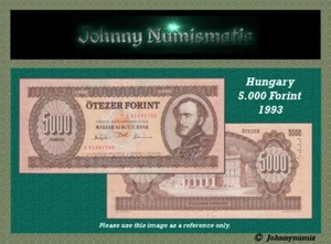 Ungarn 5000 Forint 1993 UNC - Bild 1 von 3
