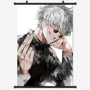 Art Poster Anime Jujutsu Kaisen Wall Scroll Collection Roll Decor 60x90cm #1 - Picture 1 of 3