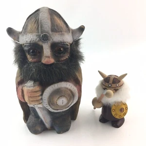 Muñeca Troll Vikinga Noruega NyForm DE COLECCIÓN DESCONTINUADA #601 y Gnomo Vikingo Finlandia - Imagen 1 de 11