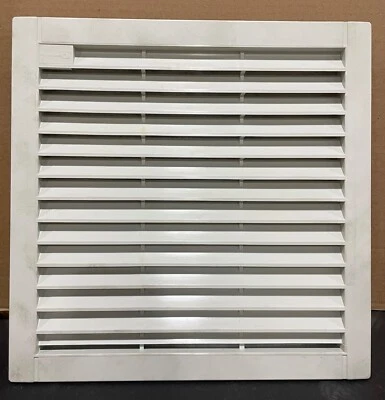 Pfannenberg PFA 5/6/7000 Exhaust Filter w/ Grill LT GY - Image 1 of 2