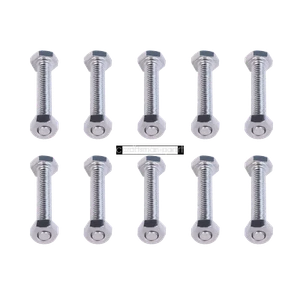 10 19H1914 Shear Bolts M40333 Nuts For John Deere 46 & 54" Tractor Snow Blowers - Picture 1 of 7