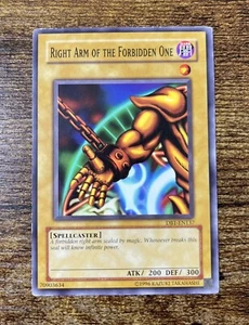 YUGIOH 💥 KONAMI BRAZO DERECHO DEL PROHIBIDO COMO NUEVO @1996 B - Imagen 1 de 6