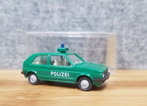 Wiking VW Golf II Polizei | Serienmodell mit OVP  GK 104/2a