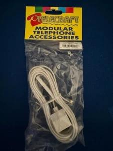 USA Modular Phone Extension Lead 3m (box of 200) (SILLY PRICE 10p each) - Picture 1 of 4