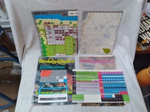 2- Strategy & Tactics Magazine Issues Number 99 & 133 UNPUNCHED Games & Boards - Picture 1 of 24
