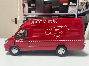 1:24 IVECO vehicle alloy car model JD Express logistics commercial vehicle model - Picture 1 of 4