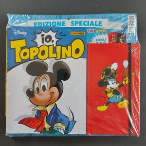 IO, TOPOLINO EDIZIONE SPECIALE CON AGENDA NOTES NUOVO! 2021 DISNEY PANINI COMICS - Foto 1 di 1