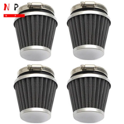 4 PCS 54mm Air POD Filters fit Suzuki GS700 GS750 GS850 GS1000 GS1100 GS1150 New - Image 1 of 4