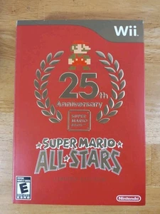 Nuevo - SUPER MARIO ALL STARS EDICIÓN LIMITADA 25 ANIVERSARIO NINTENDO Wii SELLADO - Imagen 1 de 4
