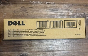Dell Toner 5130CDN Yellow R273N Genuine OEM CT201347 New Sealed Authentic Ink !! - Picture 1 of 2