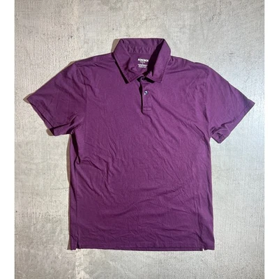 Polo Bonobos ajustado púrpura grande Foto 1 de 4