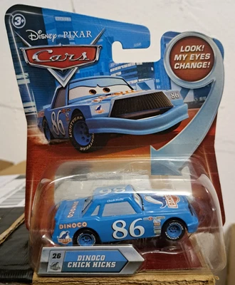 CARS - DINOCO CHICK HICKS Eyes Change - Mattel Disney Pixar - Immagine 1 di 2