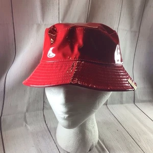 C.C Exclusives Children Kids Girl 2-7 Years Waterproof Shiny Rain Bucket Cap Hat - Picture 1 of 14