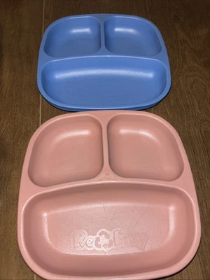 Re-Play Platos Divididos para Bebé/Niño Pequeño, Juego de 4 Piezas Foto 1 de 3