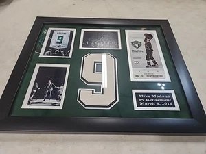 Mike Modano Dallas Stars Jersey Retirement Ticket Framed Hockey NHL - Picture 1 of 9