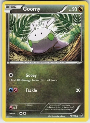 Goomy 75/119 Common NM - XY - Phantom Forces - Image 1 of 2